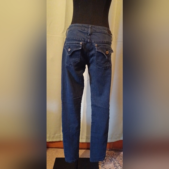 A Celebrity Pink Indigo Blue Skinny Denim Jeans - Picture 5 of 6